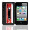 Unique Protective Retro Cassette Tape Silicon Case για iPhone 4 - Μαύρο Unique Protective Retro Cassette Tape Silicon Case για iPhone 4 - Μαύρο